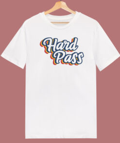 Hard Pass Funny Retro 80s T Shirt Style