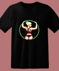 Harley Quinn Aerial Dancer 80s T Shirt