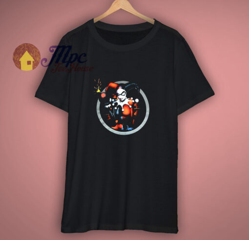 Harley Quinn Bomb Suicide Squad Graphic Licensed T Shirt