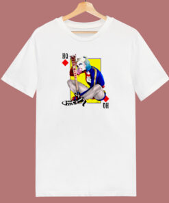 Harley Quinn Queen Of Diamonds 80s T Shirt 1