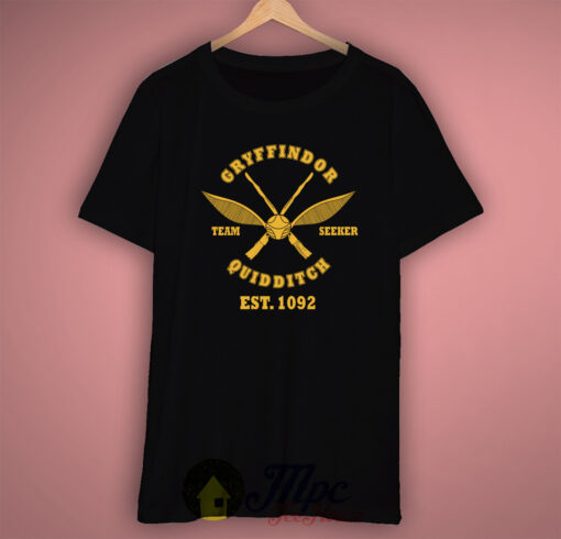 Harry Potter Gryffindor Quidditch T Shirt