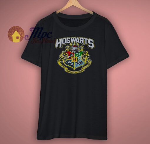 Harry Potter Hogwarts Distressed Boys Youth T Shirt