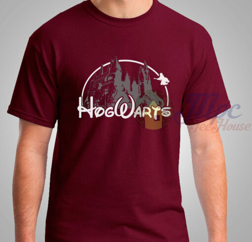 Harry Potter Hogwarts disney Castle T Shirt