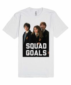 Harry Potter Squad Goals Unisex Premium T shirt Size S,M,L,XL,2XL