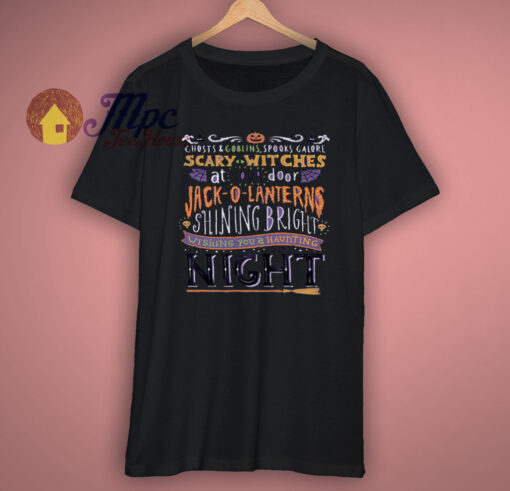 Haunting night T Shirt