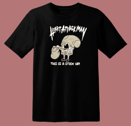 Heart Attack Man Sponge T Shirt Style