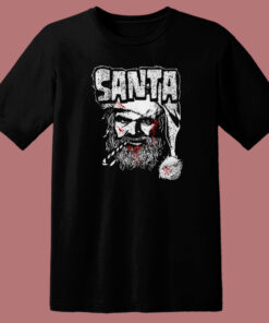 Heavy Metal Claus T Shirt Style 1