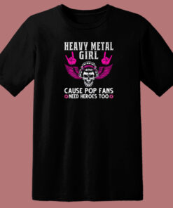 Heavy Metal Girl T Shirt Style On Sale