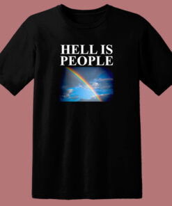 Hell Is People 80s T Shirt Style