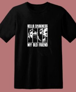 Hello Darkness My Old Friend Horror Movie Killers 80s T Shirt 1 Hello Darkness My Old Friend Horror Movie Killers 80s T Shirt 2