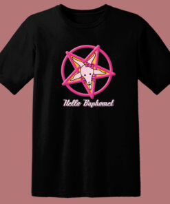 Hello Kitty Baphomed T Shirt Style
