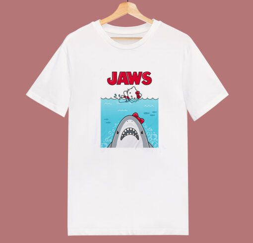 Hello Kitty Jaws Funny T Shirt Style