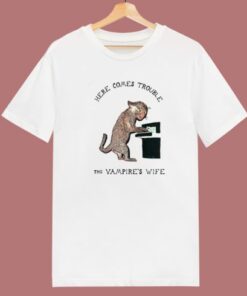 Here Comes Trouble Cat T Shirt Style