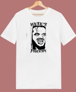 Heres Johnn 80s Movie 80s T Shirt 1