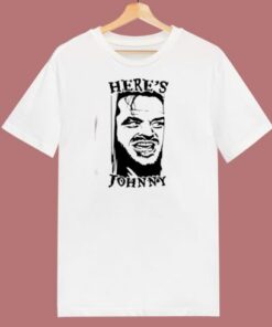 Here's Johnn 80s Movie 80s T Shirt 1 Heres Johnn 80s Movie 80s T Shirt 2
