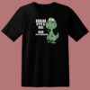 High Five Joke Dinosaur 80s T Shirt Style