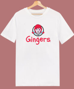 Hilarious Gingers Wendys T Shirt Style