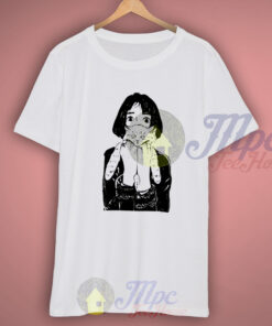 Hipster Girl Love Cat Tshirt