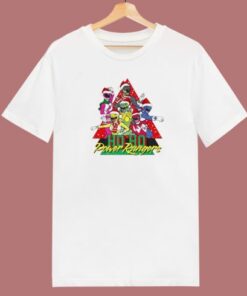 Ho Ho Power Rangers T Shirt Style