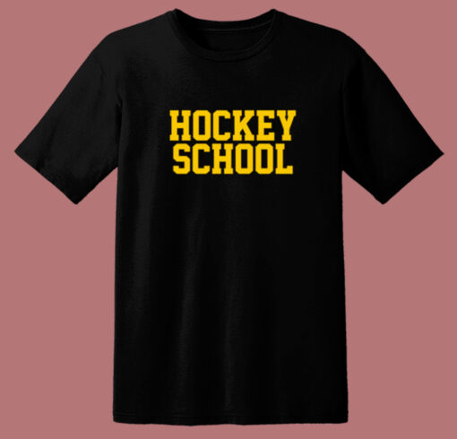 Hockey School T Shirt Style