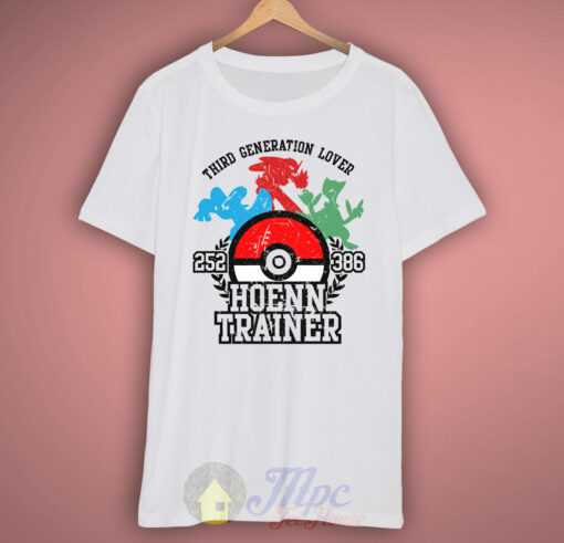 Hoenn Pokemon Trainer T-shirt