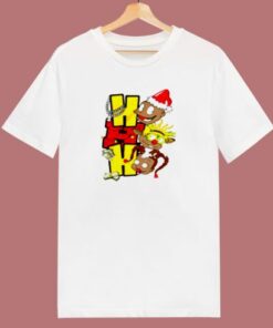 Hohoho Cartoon Rugrats Christmas 80s T Shirt