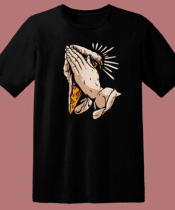 Holy Pizza Funny T Shirt Style