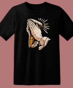 Holy Pizza Funny T Shirt Style