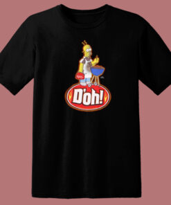 Homer Kiss The Chef Doh T Shirt Style