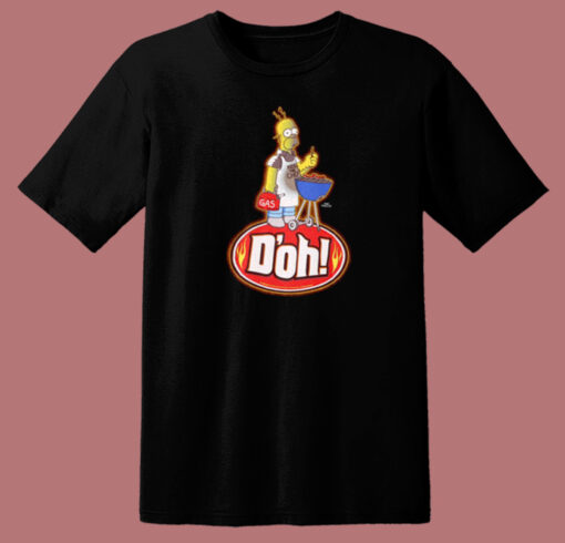 Homer Kiss The Chef Doh T Shirt Style