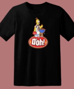 Homer Kiss The Chef Doh T Shirt Style