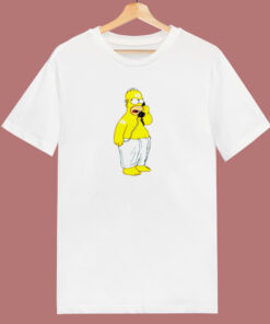 Homer Simpson Call 80s T Shirt