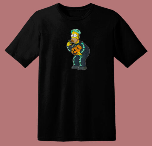 Homer Simpson Candy Feast  80s T Shirt