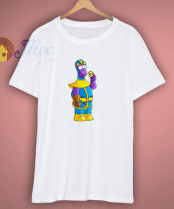 Homer Simpson Thanos Mashup T Shirt