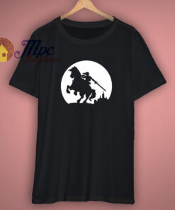 Hommes Zelda Lune Silhouette T Shirt
