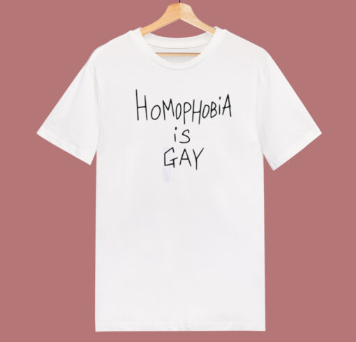 Homophobia Is Gay 80s T Shirt Style