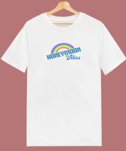 Honeymoon Vibes 80s T Shirt