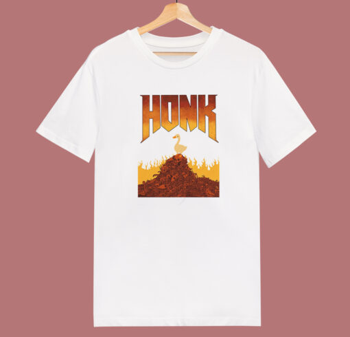 Honk Doom Goose Parody T Shirt Style