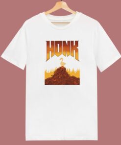 Honk Doom Goose Parody T Shirt Style