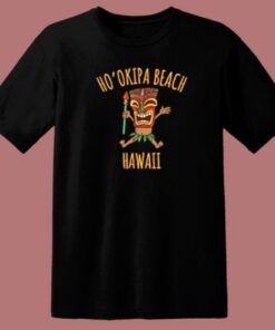 Hookipa Beach Vacation Hawaii 80s T Shirt Style