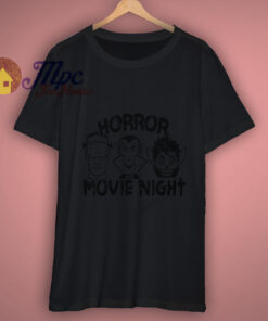Horror Movie Night T Shirt 1