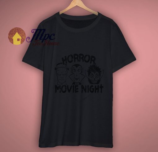 Horror Movie Night T Shirt