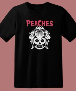 Horror Punk Peaches T Shirt Style