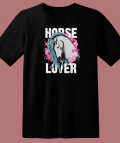 Horse Lover Girl Horseback 80s T Shirt Style
