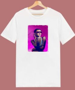 Hot Sexy Girl Female Synthwave Vapor Wave 80s 80s T Shirt