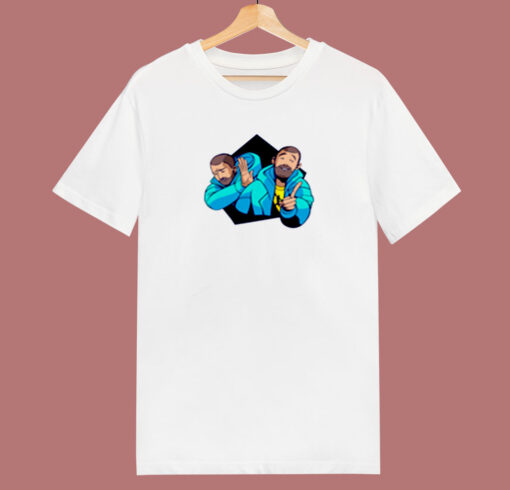 Hotline Guy Drake Meme 80s T Shirt