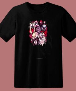 House Of 1000 Corpses Horror Movie Characters 80s T Shirt