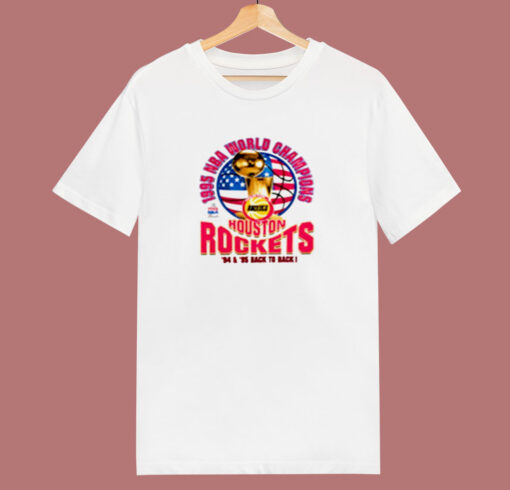 Houston Rockets 1995 World Champions 80s T Shirt