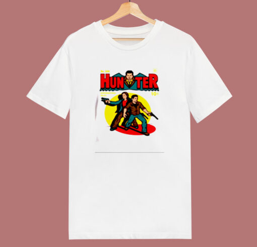 Hunter Comic Supernatural Cartoon 80s T Shirt