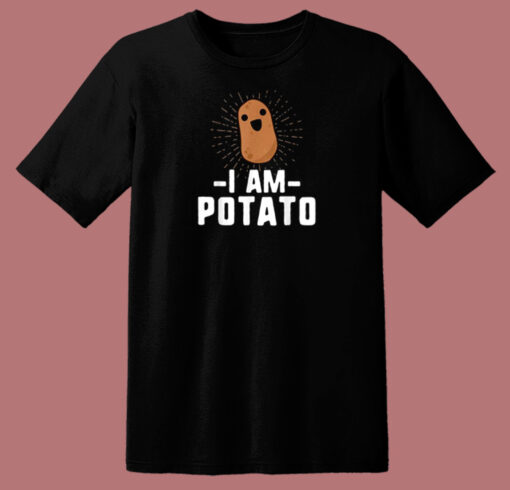 I Am Funny Potato 80s T Shirt Style